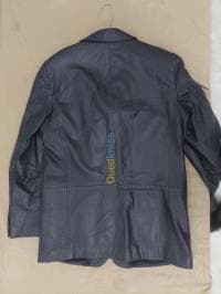 Hugo Boss veste blazer cuir d'agneau — vignette 5