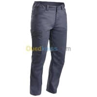 PANTALON Decathlon DE RANDONNÉE NATURE NH100 - GRIS  /  VERT KAKI — vignette 2