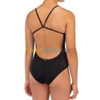 MAILLOT DECATHLON DE BAIN 1 PIÈCE 100 NOIR — vignette 5