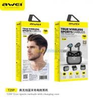 Ecouteur Earbuds sans-fil bluetooth 5.0 AWEI TWS T29P Étanche IPX6 Sport Avec Ecran Led — vignette 3
