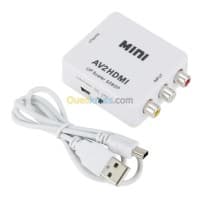 Adaptateur Convertisseur RCA Composite CVBS AV To vers HDMI HD AV2HDMI 1080P — vignette 2