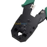 Pince à sertir réseau LAN Cable RJ45 RJ12 RJ11 8P6P4P avec dénudeur — vignette 3