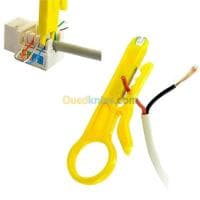 Pince à sertir réseau LAN Cable RJ45 RJ12 RJ11 8P6P4P avec dénudeur — vignette 4