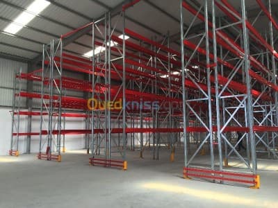 RAYONNAGES POUR  DEPOT DE LOGISTIQUE