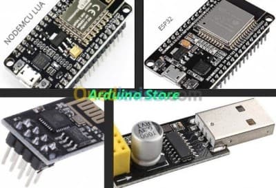 Arduino - NodeMCU /ESP32 38pin & 30pin / ESP01 / Programmateur