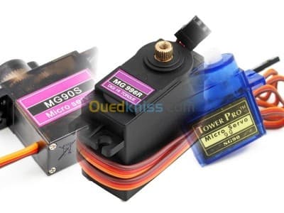 Servo Moteur SG90  / MG90S / MG996R Arduino