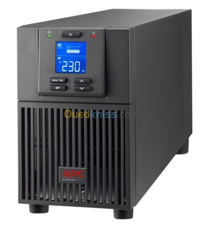 APC EASY-UPS SRV2KI - ONDULEUR TOUR ONLINE 2 KVA - 2000 VA - 1600 WATT - 230 V - MODE ECO - CHARGE INTELLIGENTE - BLACK