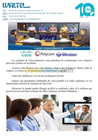 Systèmes de Visio conférence