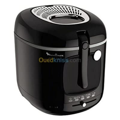 MOULINEX Friteuse Carambar Am480870 Friteuse Xxl Mega - 2Kg - Noir