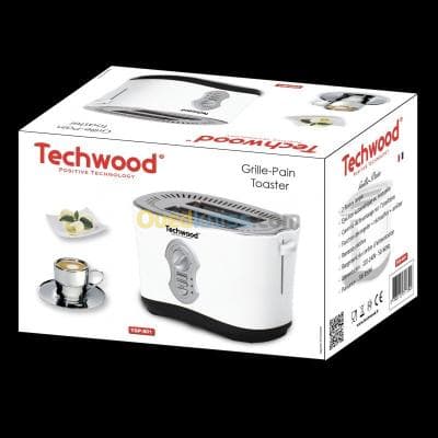 PROMO GRILLE PAIN TECHWOOD 2 FENTES FR