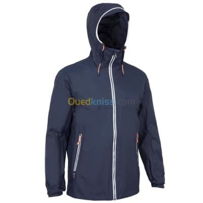 VESTE DECATHLON IMPERMÉABLE DE VOILE - VESTE DE PLUIE COUPE VENT SAILING 100 HOMME NAVY