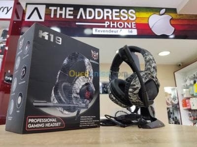 Casque gamer onikuma k19