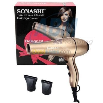 Garantie produit 2 ans  Séchoir à cheveux مجفف الشعر Sonashi