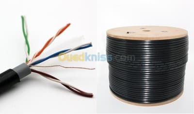 Cable réseaux Outdoor CAT6 FTP Exterieur