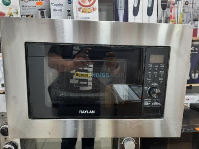 micro onde encastrable raylan noir inox