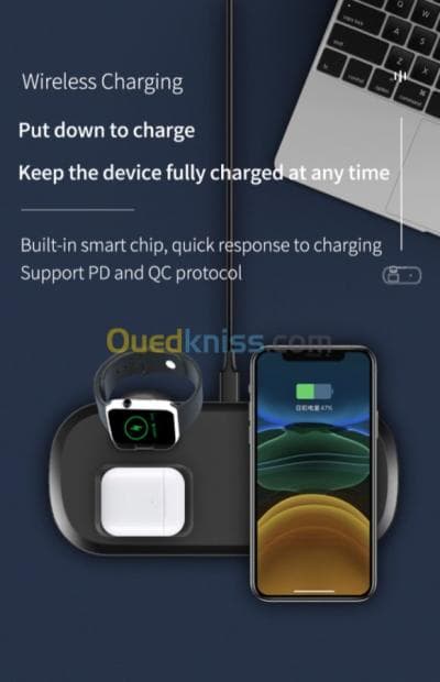 Chargeur 3in1 wireless