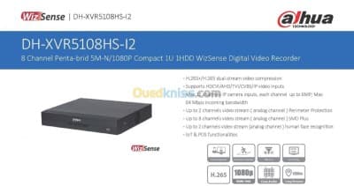 XVR DAHUA WizSense Series i2 4CH 8CH