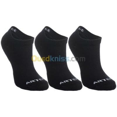 CHAUSSETTES Decathlon SPORTS DE RAQUETTES BASSES ENFANT ARTENGO RS 100 BLANC LOT DE 3