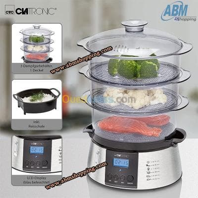 Cuiseur Vapeur Electrique - Clatronic