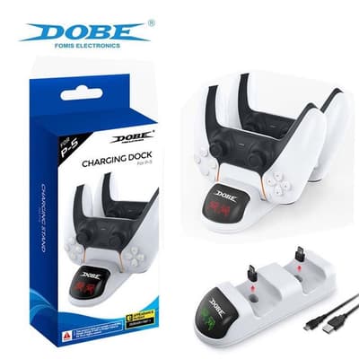 Dual Charging Dock Station de charge double chargeur DOBE pour Manette PS5