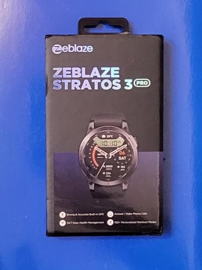 Smart watch zeblaze stratos 3 pro