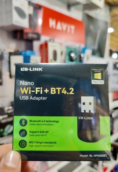 Clé Réseau WiFi USB LB-LINK Bleutooth 4.2 N300Mpbs