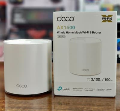 Routeurs TP-Link WiFi Mesh Deco X10 (1 Pack) Mesh Wi-Fi6 AX1500