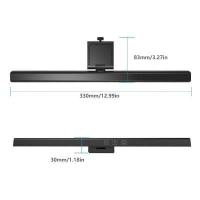 Lampe Écran PC LED Screenbar Anti-Reflet, Barre
