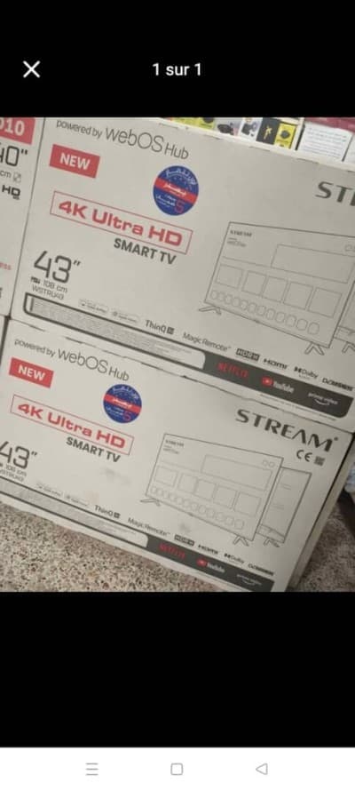 TV STREAM 43 4K WEB OS