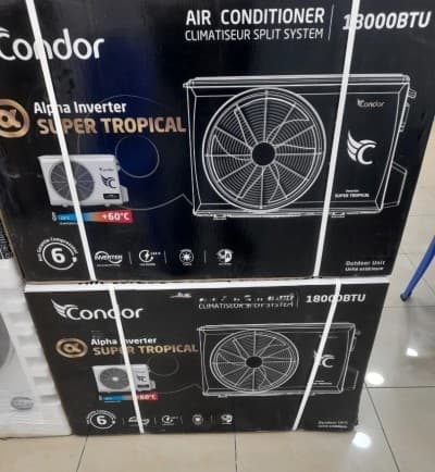 CLIMATISEURS CONDOR 18000 BTU SUPER TROPICAL INVERTER