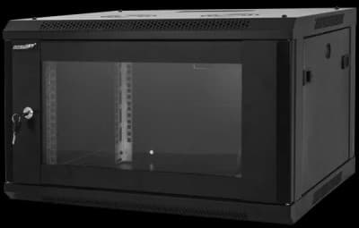 SiGMA Armoire De Brassage Mural 6U L520mm x P400mm, Noir