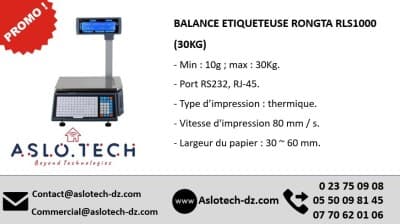 BALANCE ETIQUETEUSE RONGTA RLS1000 (30KG)