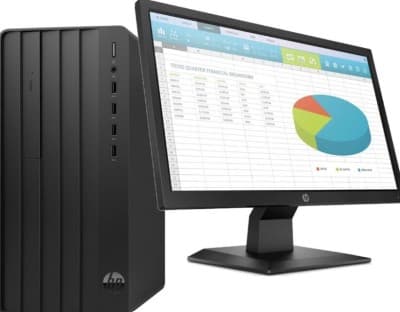 hp Pro Tower 290 G9 Desktop + Monitor I7 13700 512GB SSD 08GB RAM