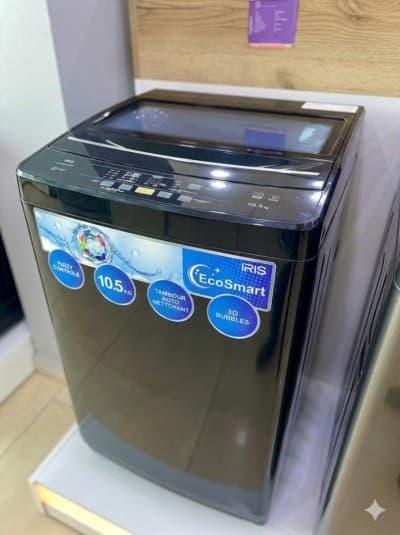 MACHINE À LAVER IRIS 10.5 KG ECOSMART AUTOMATIQUE