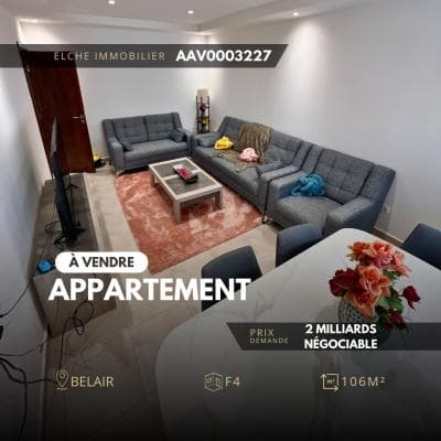 Vente Appartement F4 Oran Oran