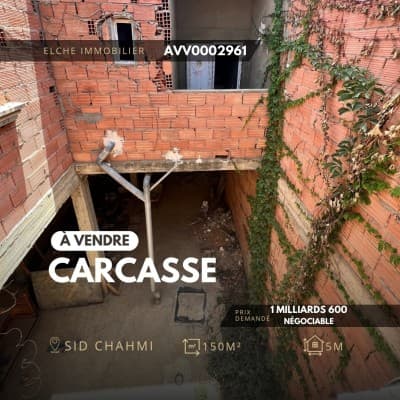Vente Villa Oran Sidi chami
