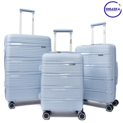 Série de trois Valises Titan Incassables En 100% Polypropylène