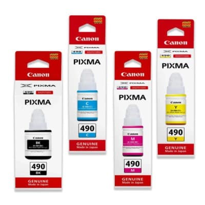 PACK DE BOUTEILLE ENCRE CANON ORIGINAL GI 490