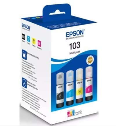 PACK BOUTEILLES D'ENCRE DE EPSON 103