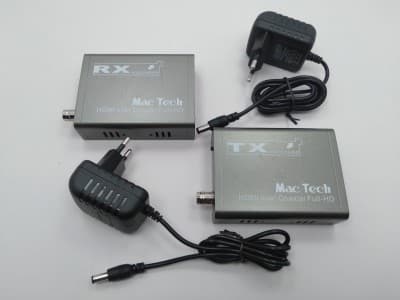 Extendeur HDMI Over BNC Coaxial Distance 300 mètres