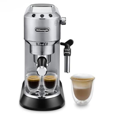 Machine A Café Delonghi Cafetière 15 Bars Dedica STYLE ESPRESSO CHROMÉ EC685.M