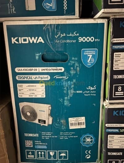 PROMOTION CLIMATISEUR KIOWA MAJOR GEANT JAPAN 9000BTU 12000BTU 18000BTU 24000BTU