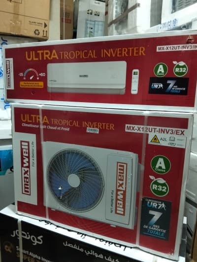 PROMO CLIMATISEUR MAXWELL 12000 BTU INVERTER TROPICAL