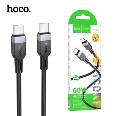 HOCO X109 Câble USB-C Type-c vers USB-C 60W 3m