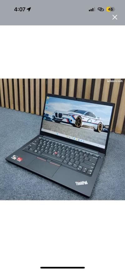 Lenovo ThinkPad E14 Gen 3 Ryzen 5 5500U 16 Go RAM 256 Go SSD