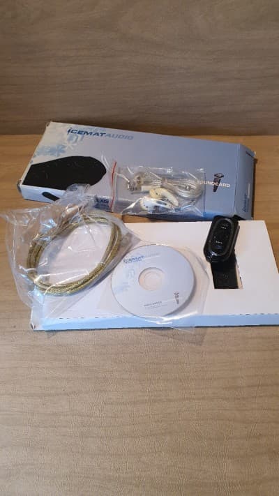 RARE Carte Son Icemat Siberia USB - Ancêtre de SteelSeries - NEUF en Boîte (NOS)