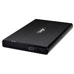 Boitier externe USB 3.0 en aluminium pour disque dur 2.5'' SATA jusqu'à 1 To