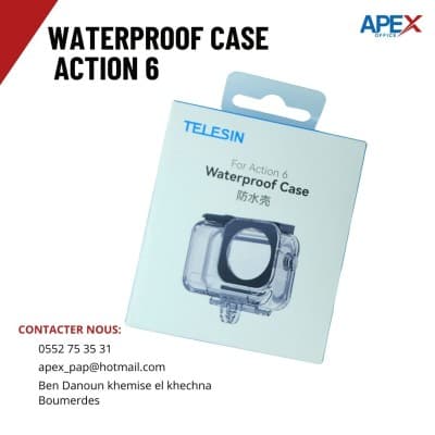 Waterproof case Dji action 6 telesin