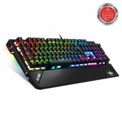 Clavier Gaming Mécanique Rétro Eclairage Rgbchâssis En Aluminium Xpert-K700 Spirit Of Gamer