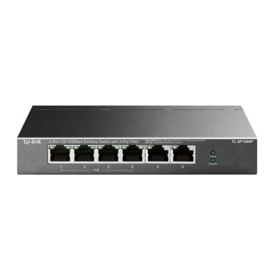 TP LINK TL-SF1006P : SWITCH 06 PORTS 10/100 MBPS AVEC 4 PORTS POE+
